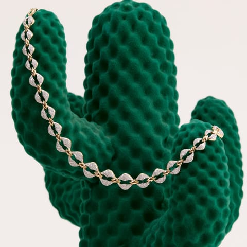 Luxe Eternity Diamond Necklace