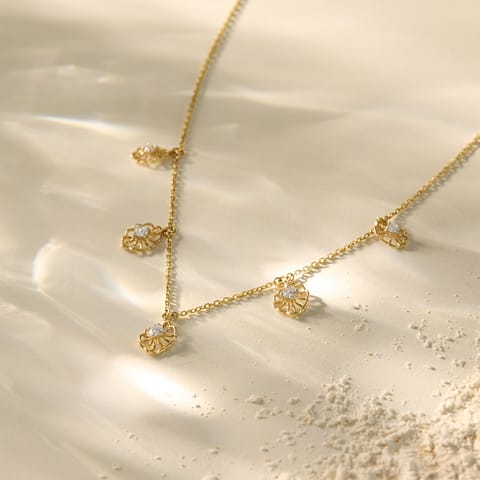 Dangling Sparks Diamond Necklace Dangling Sparks Diamond Necklace