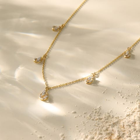 Opulent Charm Diamond Necklace