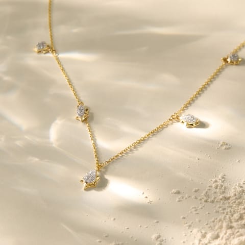 Crystal Bliss Diamond Necklace Crystal Bliss Diamond Necklace