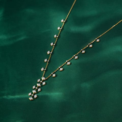 Glamorous Deco Diamond Necklace Glamorous Deco Diamond Necklace
