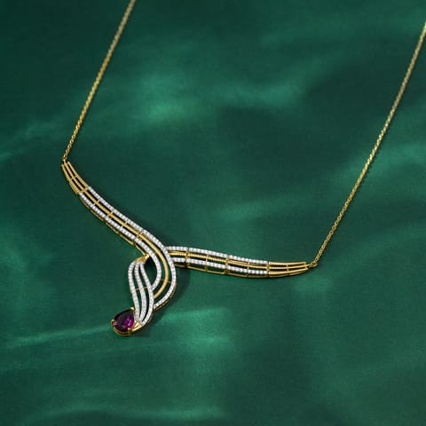Ocean Twist Gemstone Necklace Ocean Twist Gemstone Necklace
