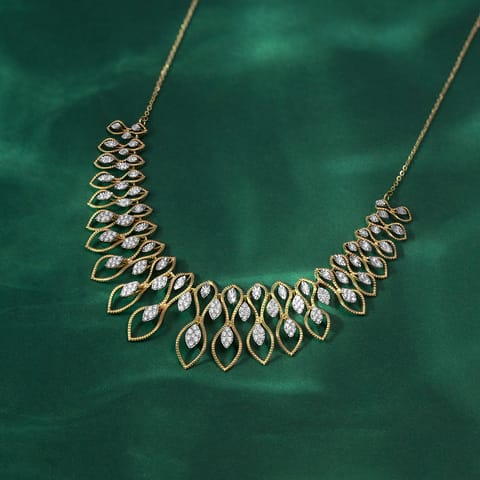 Zigzag Moderne Diamond Necklace Zigzag Moderne Diamond Necklace