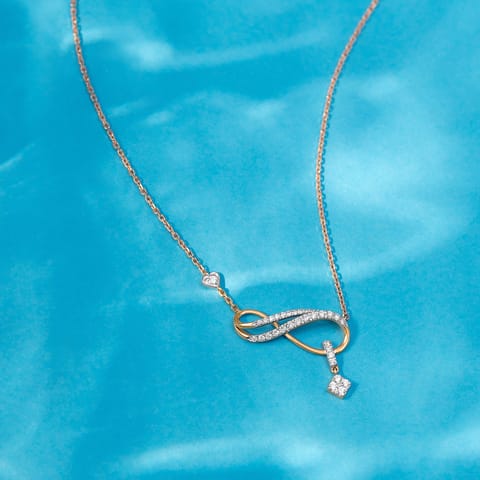 Enchanted Infinity Diamond Necklace