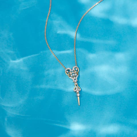Victorian Crest Diamond Necklace Victorian Crest Diamond Necklace