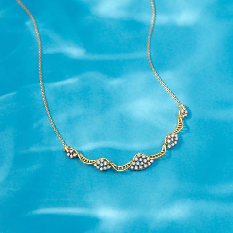 Golden Vine Diamond Necklace Golden Vine Diamond Necklace