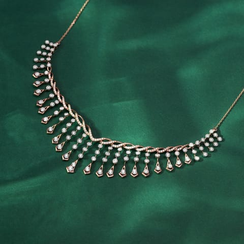 Infinity Fall Diamond Necklace Infinity Fall Diamond Necklace
