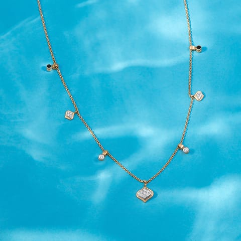 Sparkling Charm Diamond Necklace Sparkling Charm Diamond Necklace