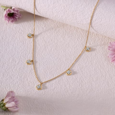 Orbit Glow Adjustable Diamond Necklace Orbit Glow Adjustable Diamond Necklace