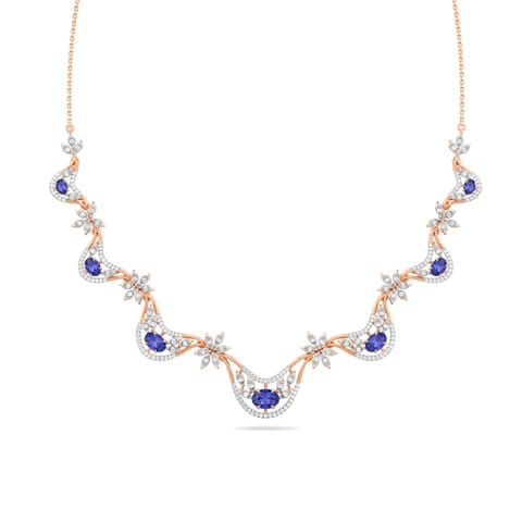 Tanzanite Trail Gemstone Necklace Tanzanite Trail Gemstone Necklace