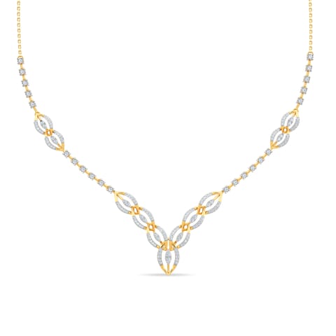 Entwined Marquise Diamond Necklace Entwined Marquise Diamond Necklace