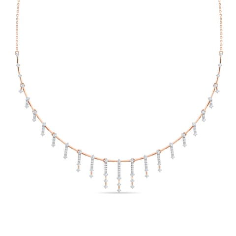 Sparkling Tassels Diamond Necklace Sparkling Tassels Diamond Necklace