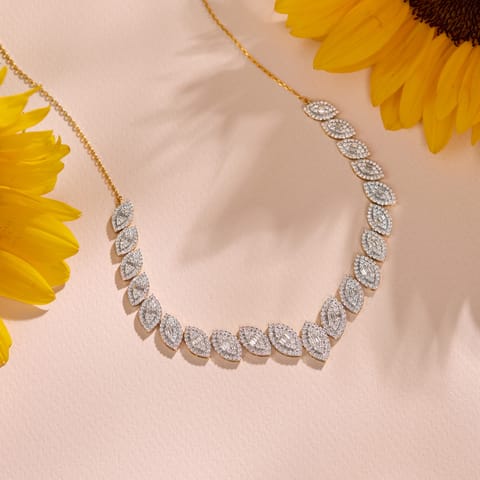 Prism Marquise Diamond Necklace