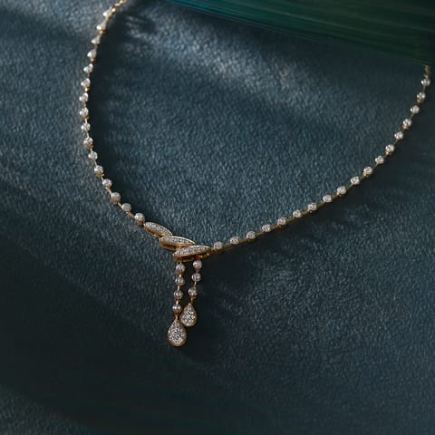 Swaying Pear Diamond Necklace Swaying Pear Diamond Necklace