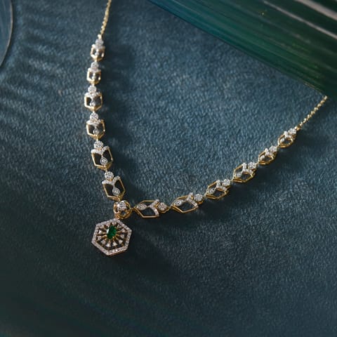 Imperial Hexa Gemstone Necklace Imperial Hexa Gemstone Necklace