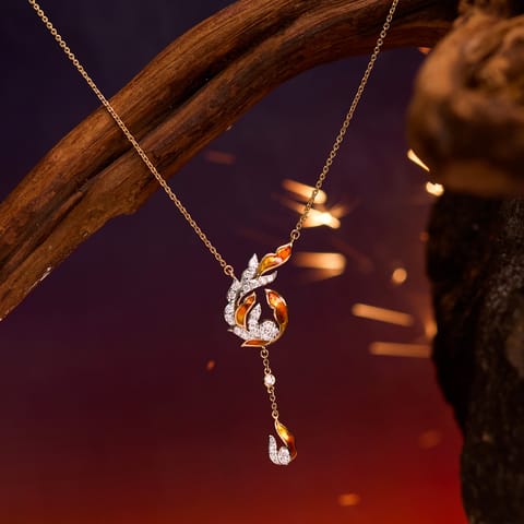 Spark Trail Diamond Necklace Spark Trail Diamond Necklace
