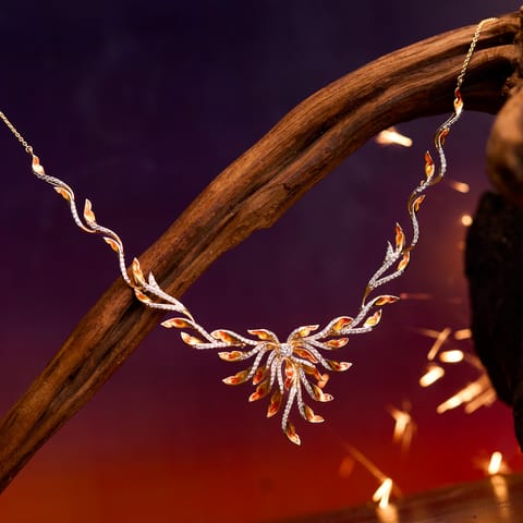 Flame Reverie Diamond Necklace Flame Reverie Diamond Necklace