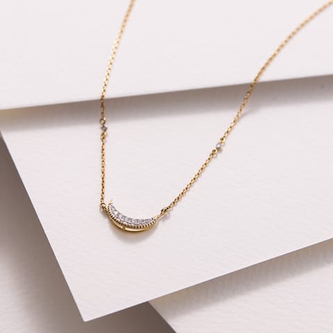 Luna Diamond Necklace Luna Diamond Necklace