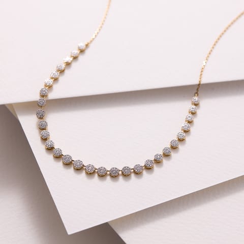 Circular Epitome Diamond Necklace