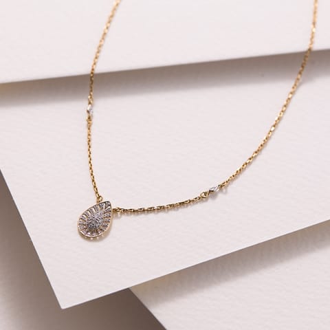 Finest Pear Diamond Necklace Finest Pear Diamond Necklace