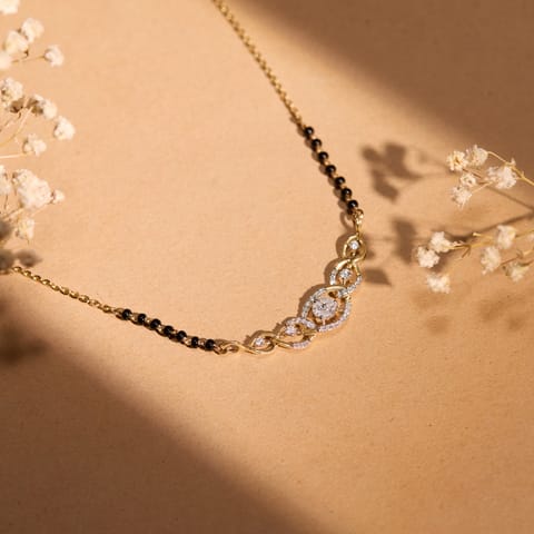 Intertwined Diamond Necklace Intertwined Diamond Necklace