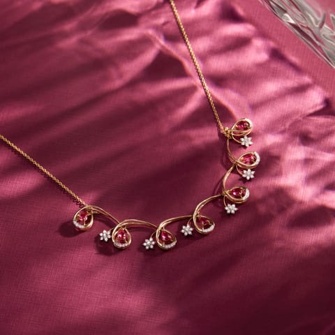 Evelina Gemstone Necklace