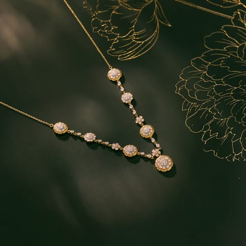 Marigold Glory Diamond Necklace Marigold Glory Diamond Necklace