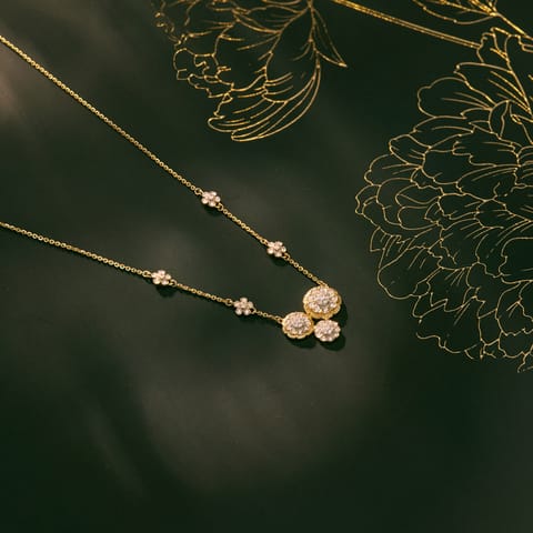 Marigold Muse Diamond Necklace Marigold Muse Diamond Necklace