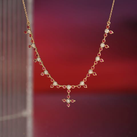 Enduring Russet Gemstone Necklace Enduring Russet Gemstone Necklace