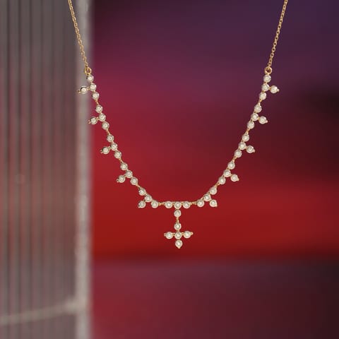 Lumiere Trail Diamond Necklace