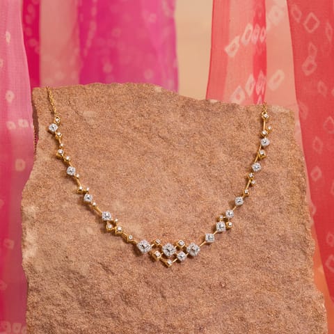 Bandhej Spark Diamond Necklace Bandhej Spark Diamond Necklace