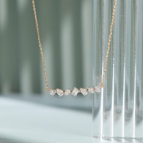 Eternity Bar Diamond Necklace Eternity Bar Diamond Necklace