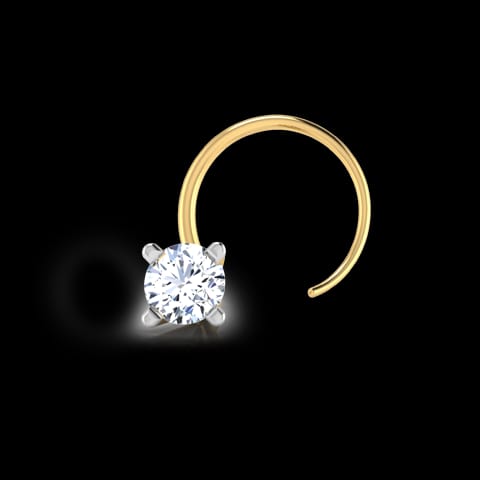 Solitaire Delight Diamond Nose Pin Solitaire Delight Diamond Nose Pin