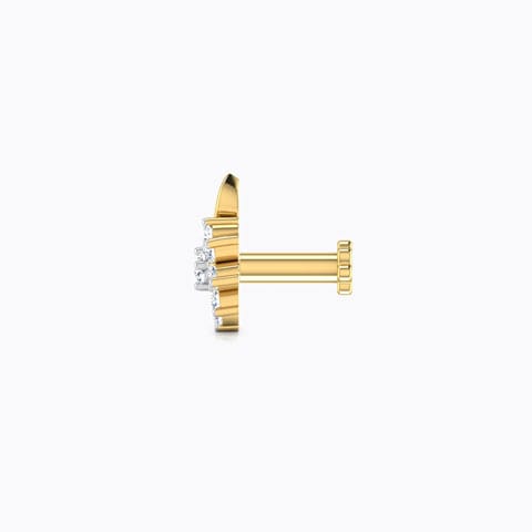 Kalini Gild Diamond Nose Pin Kalini Gild Diamond Nose Pin