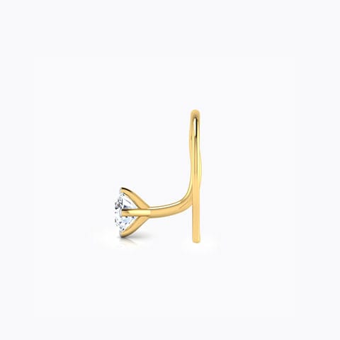 Vedika Dazzle Diamond Nose Pin Vedika Dazzle Diamond Nose Pin