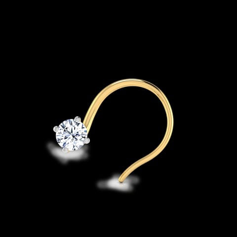 Vedika Dazzle Diamond Nose Pin Vedika Dazzle Diamond Nose Pin