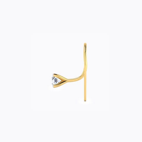 Keya Dazzle Diamond Nose Pin
