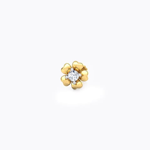 Ekta Bloom Diamond Nose Pin