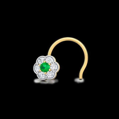 Siya Bloom Gemstone Nose Pin Siya Bloom Gemstone Nose Pin