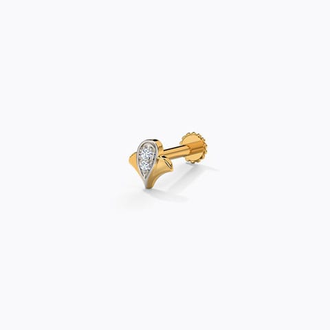 Lily Bloom Diamond Nose Pin
