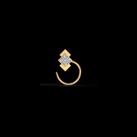 Tri Cube Diamond Nose Wire Tri Cube Diamond Nose Wire
