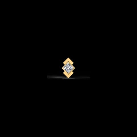 Tri Cube Diamond Nose Pin Tri Cube Diamond Nose Pin