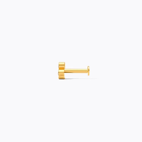 Clover 22k Diamond Nose Pin Clover 22k Diamond Nose Pin