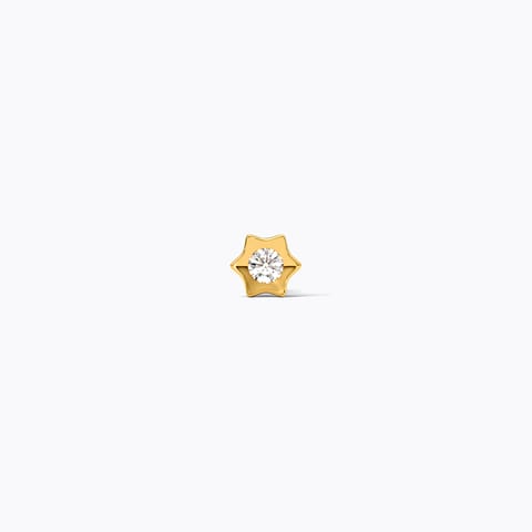 Steorra 22k Diamond Nose Pin Steorra 22k Diamond Nose Pin