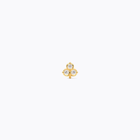 Bael 22k Diamond Nose Pin