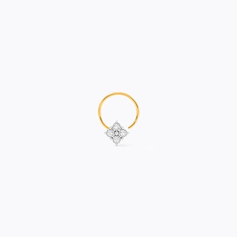 Cute Gleam Diamond Nose Pin