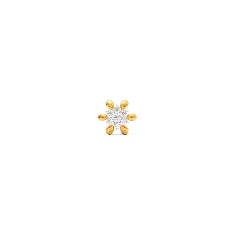 Petite Bloom Diamond Nose Pin Petite Bloom Diamond Nose Pin