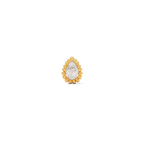 Pear Diamond Nose Pin