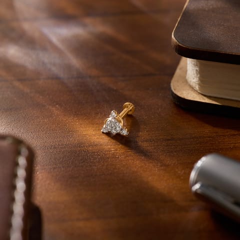 Trinity Diamond Nose Pin Trinity Diamond Nose Pin