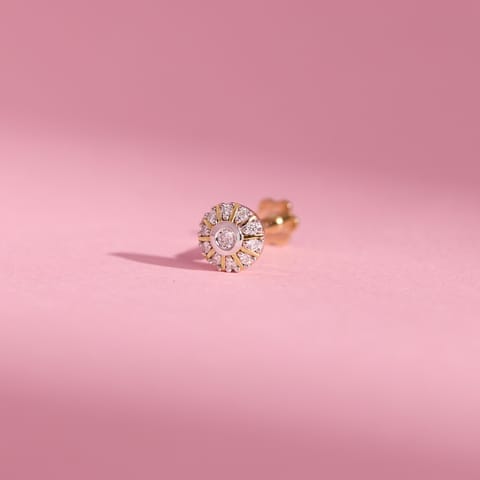 Blooming Luxe Diamond Nose Pin Blooming Luxe Diamond Nose Pin